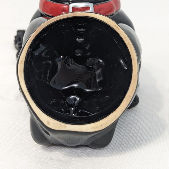 Scentsy French Bulldog Warmer Frenchie Black Red Collar Home Decor Retired - Picture 11 of 15